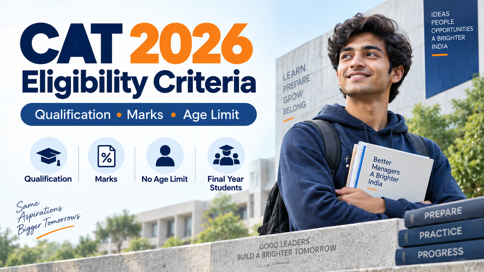 CAT 2026 Eligibility Criteria: Qualification, Marks, Age Limit & Final-Year Rules